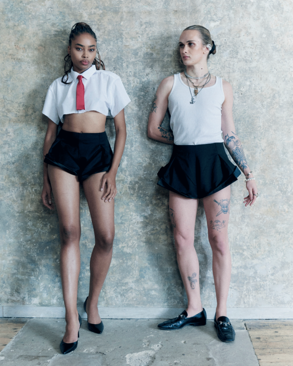 Lapel Shorts