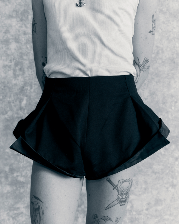 Lapel Shorts