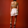 selvedge mini skirt