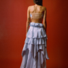 selvegde maxi skirt